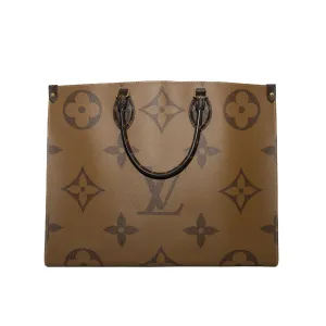 OnTheGo GM Monogram Reverse Monogram Canvas Tote Bag