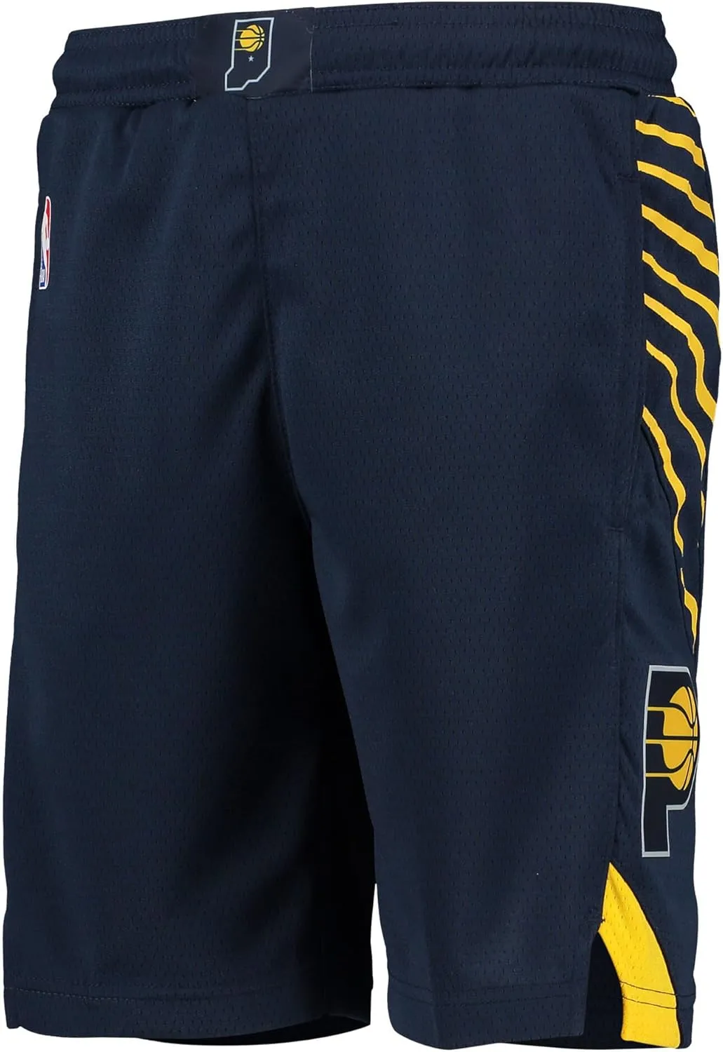 Outerstuff Indiana Pacers NBA Kids Youth 8-20 Navy Team Color Home On-Court Swingman Performance Shorts