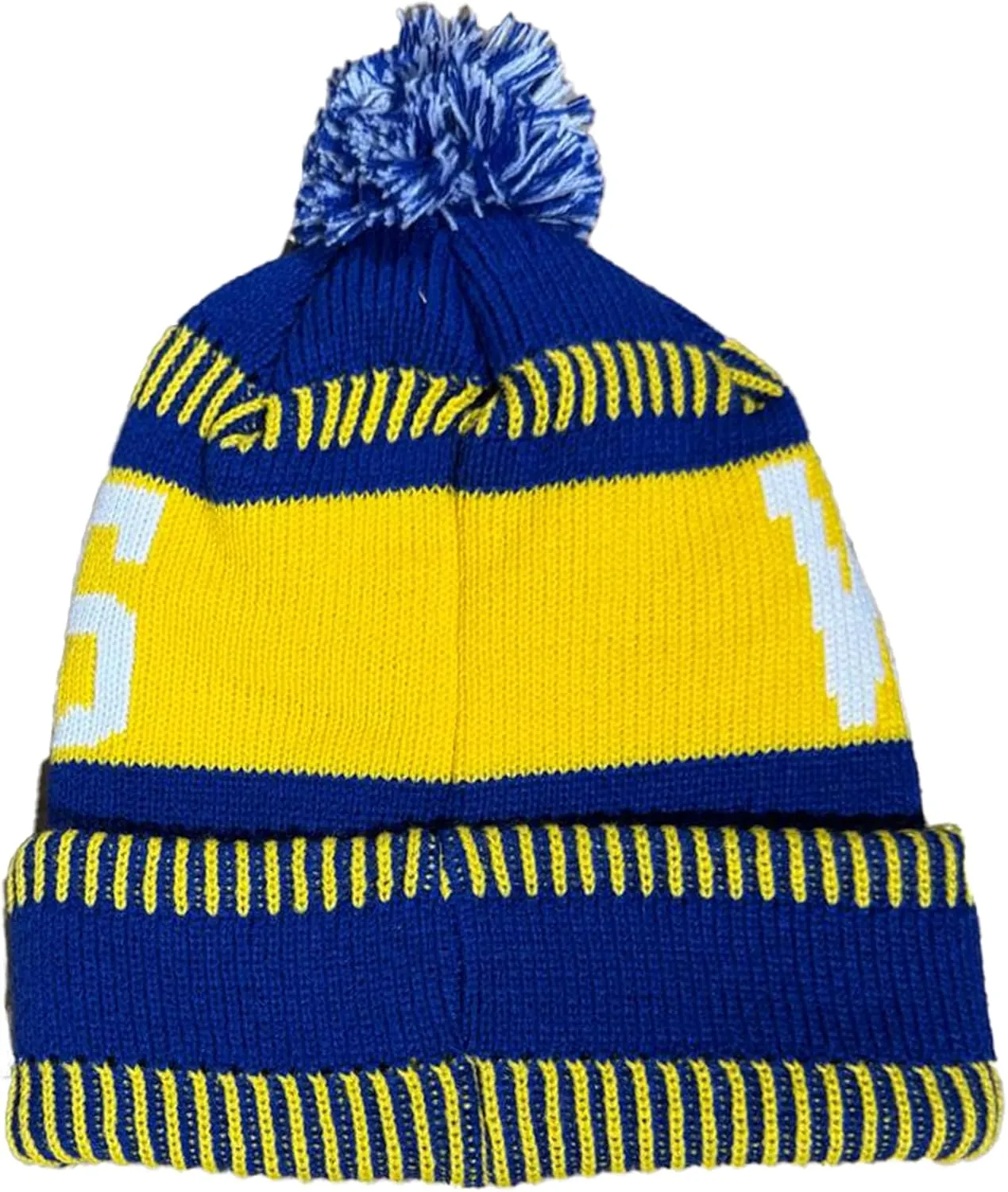 Outerstuff NBA Kids Youth 8-20 One Size Team Color Primary Logo Sports Tech Knit Cold Weather Basketball Pom Beanie Hat