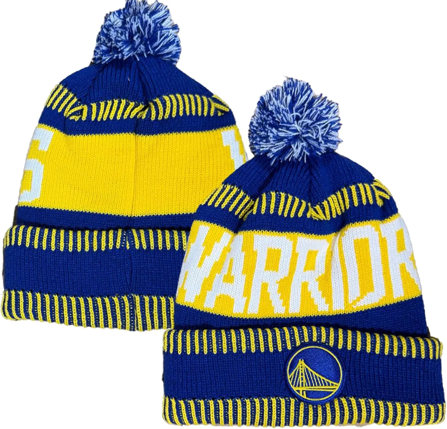 Outerstuff NBA Kids Youth 8-20 One Size Team Color Primary Logo Sports Tech Knit Cold Weather Basketball Pom Beanie Hat