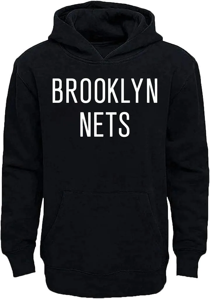 Outerstuff NBA Youth 8-20 Team Color Wordmark Pullover Fleece Sweatshirt Hoodie