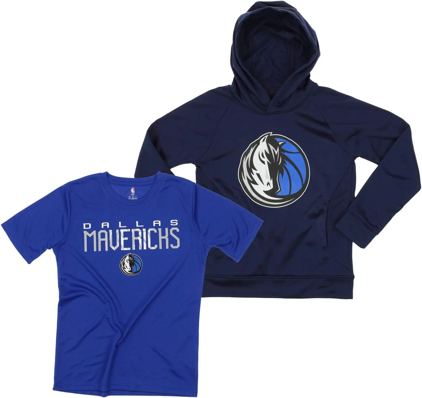 Outerstuff NBA Youth Boys (8-20) Fleece Hoodie and Tee 2 Pack Combo Set, Team Variation
