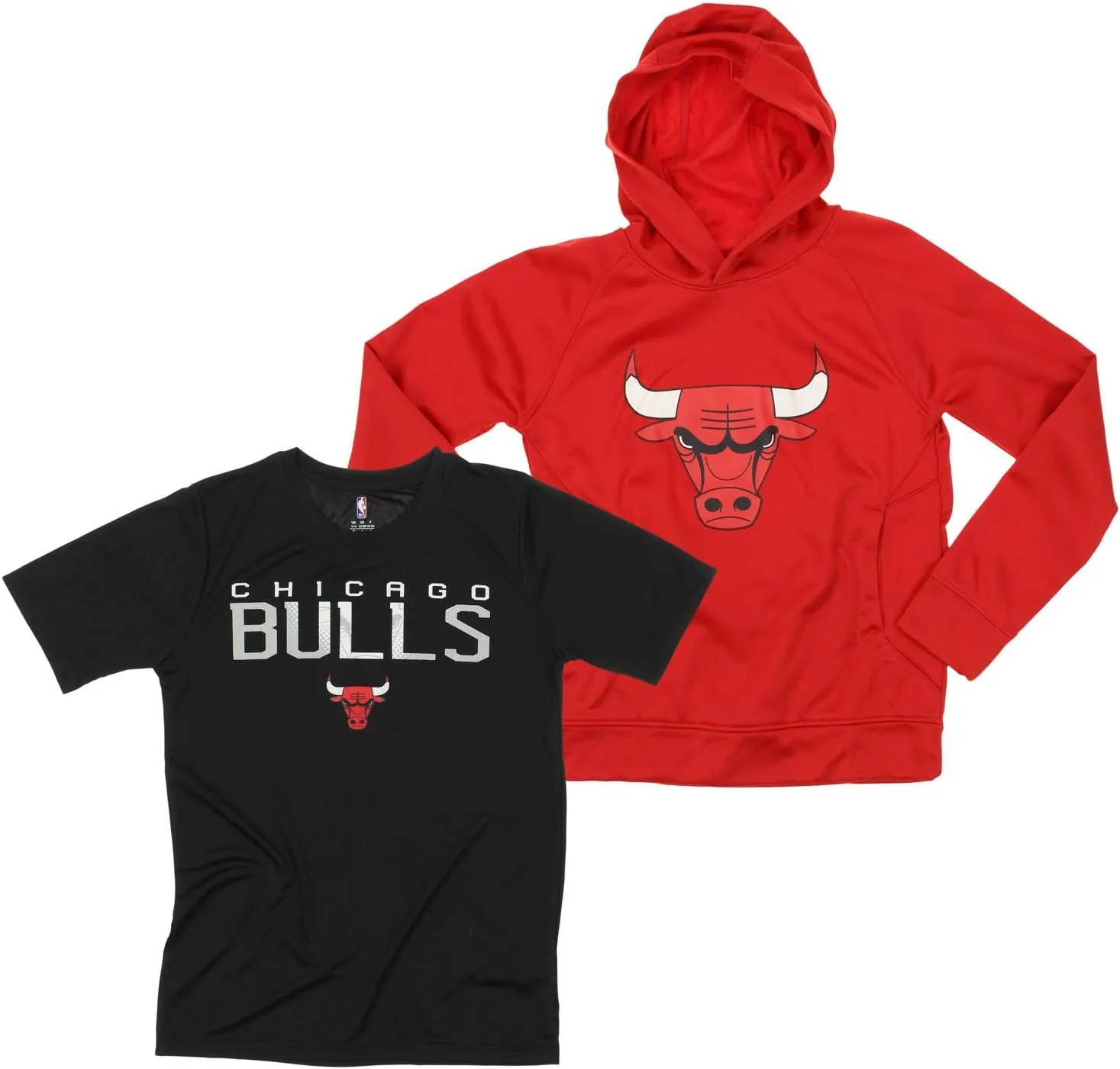 Outerstuff NBA Youth Boys (8-20) Fleece Hoodie and Tee 2 Pack Combo Set, Team Variation