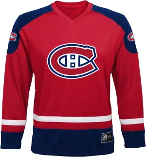 Outerstuff NHL Kids Youth 4-20 Long Sleeve Primary Logo Team Color Jersey