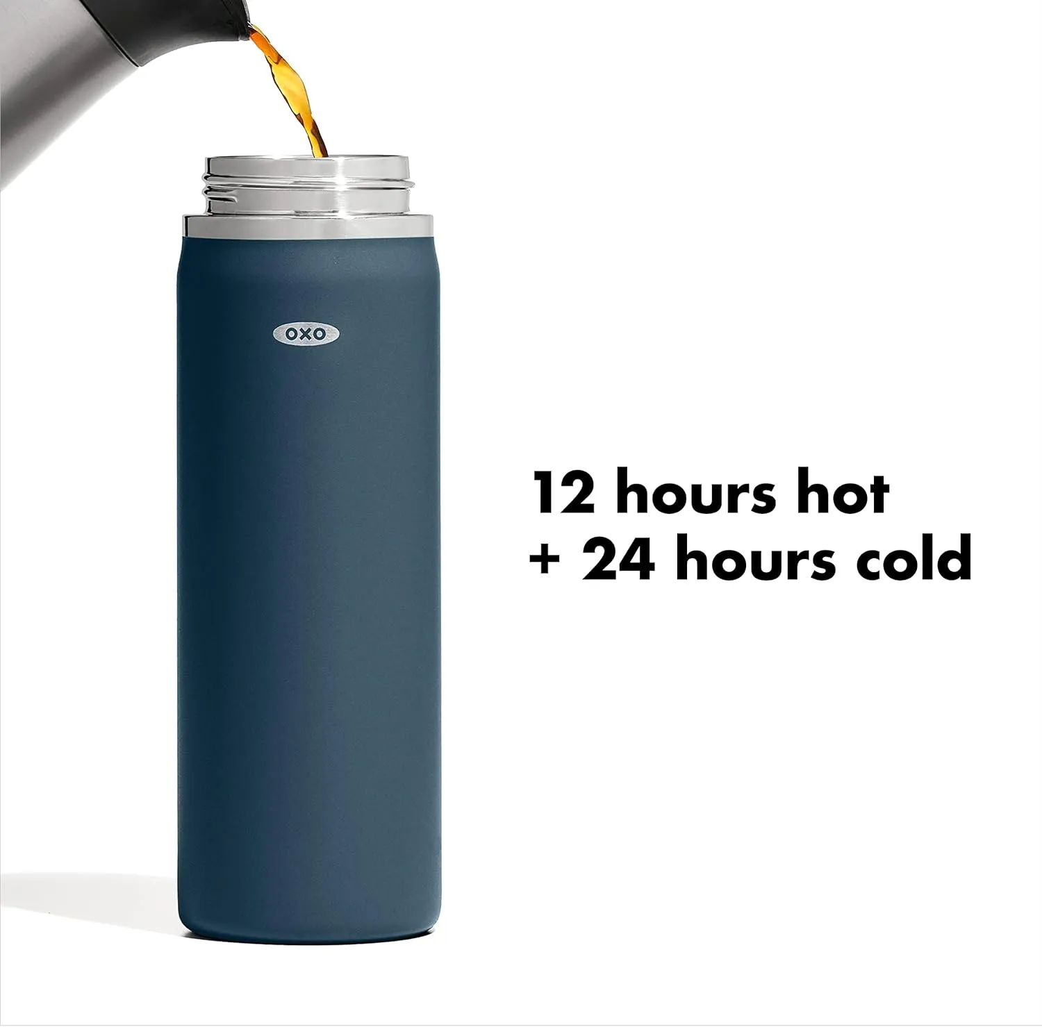 OXO Good Grips 20oz Travel Coffee Mug With Leakproof SimplyClean™ Lid - Dark Cobalt