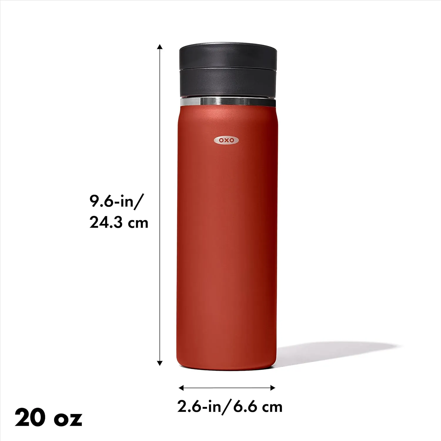 OXO Good Grips 20oz Travel Coffee Mug With Leakproof SimplyClean™ Lid - Terra Cotta