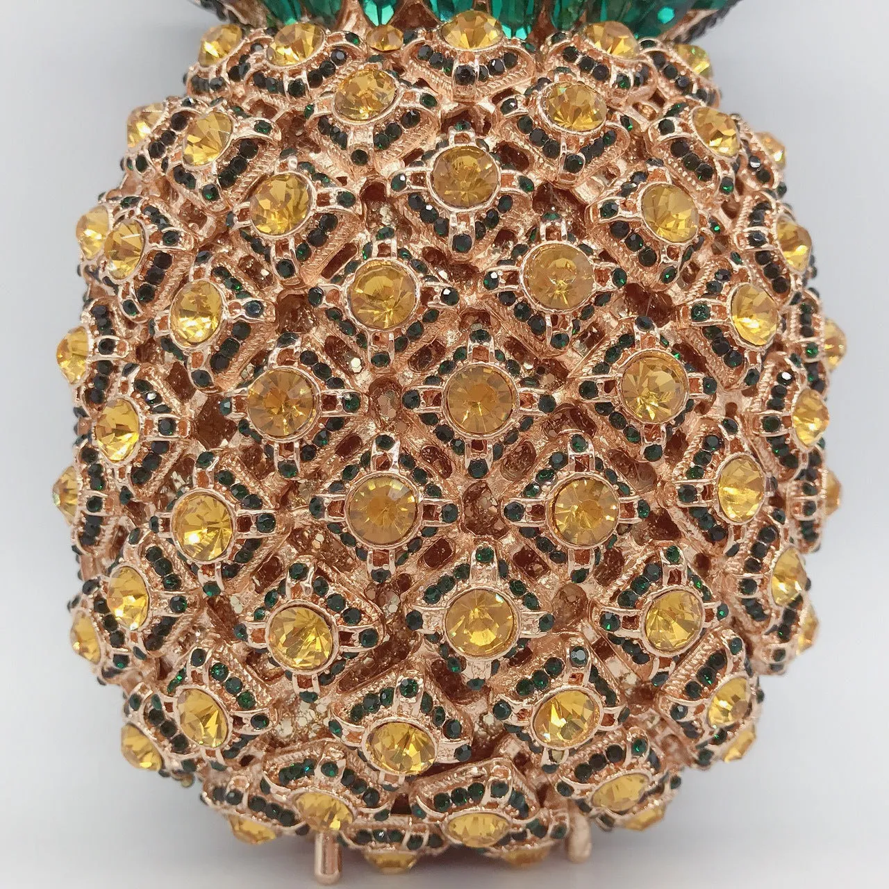 Party Gold Clutch Cute Pineapple Purse