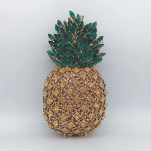 Party Gold Clutch Cute Pineapple Purse