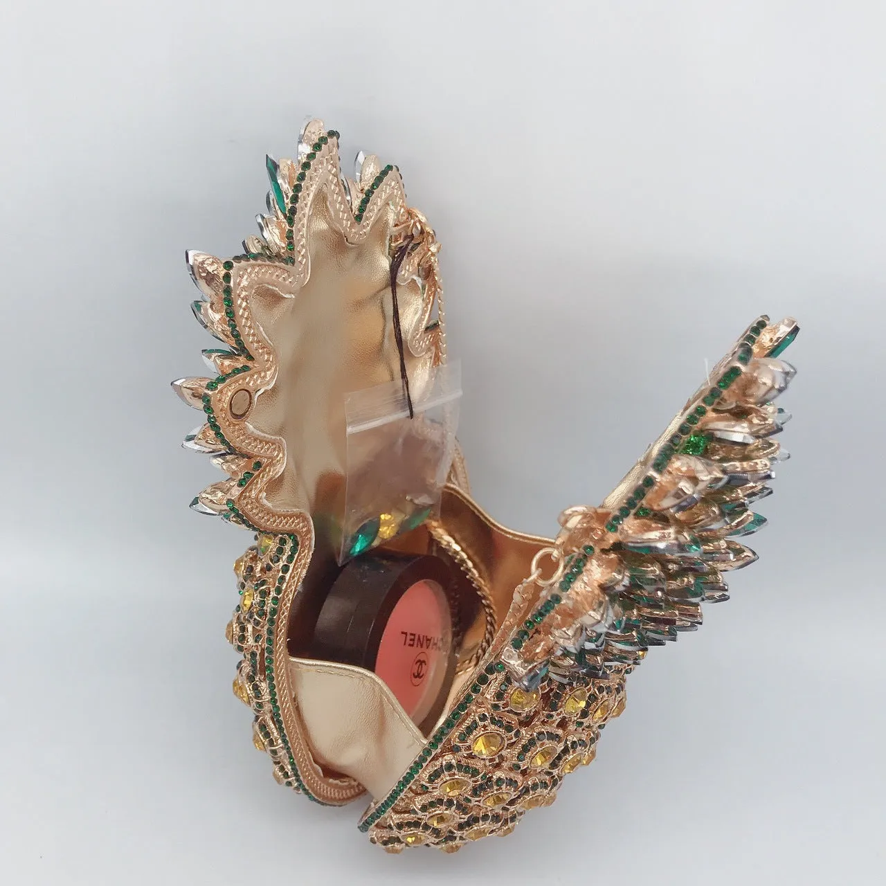 Party Gold Clutch Cute Pineapple Purse
