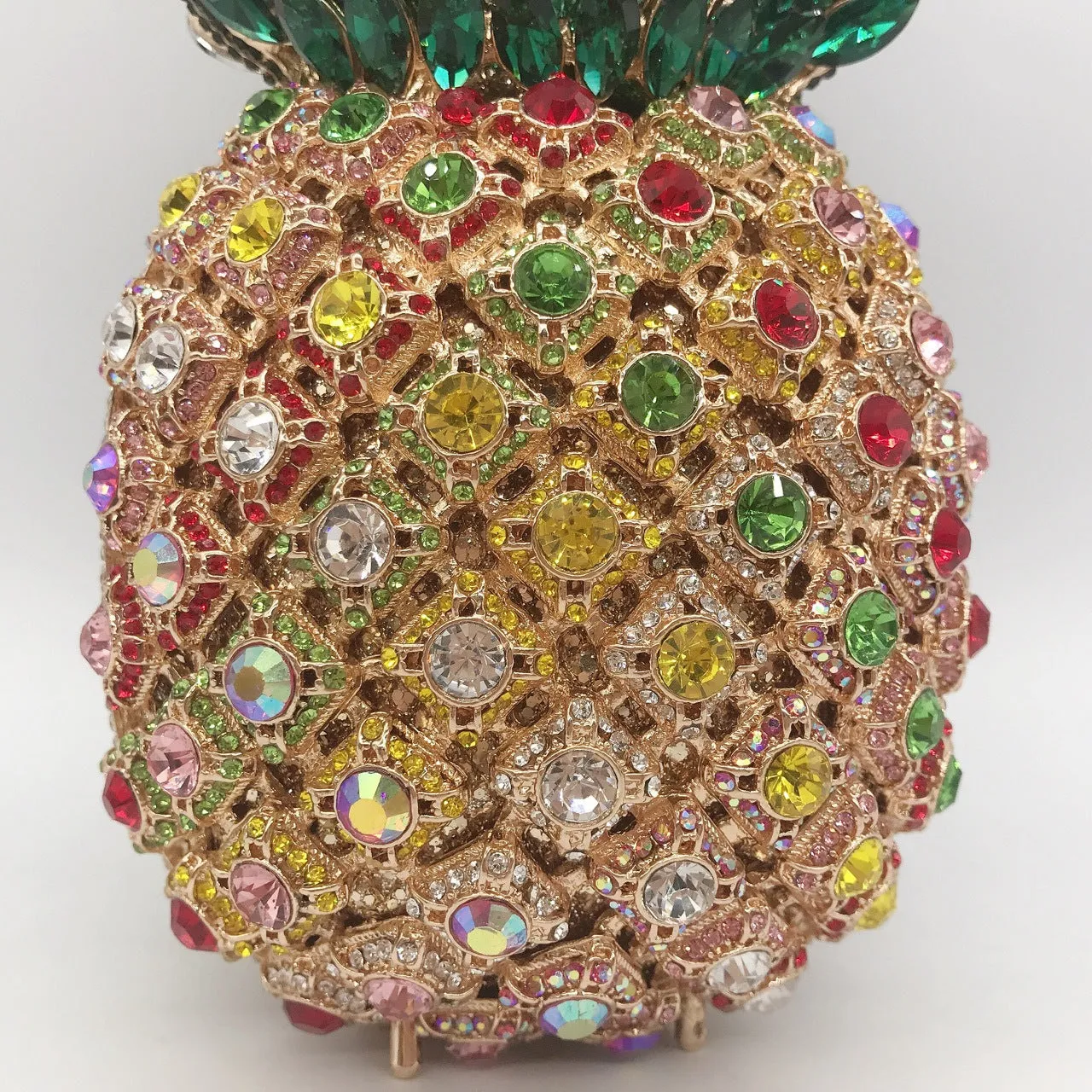 Party Gold Clutch Cute Pineapple Purse