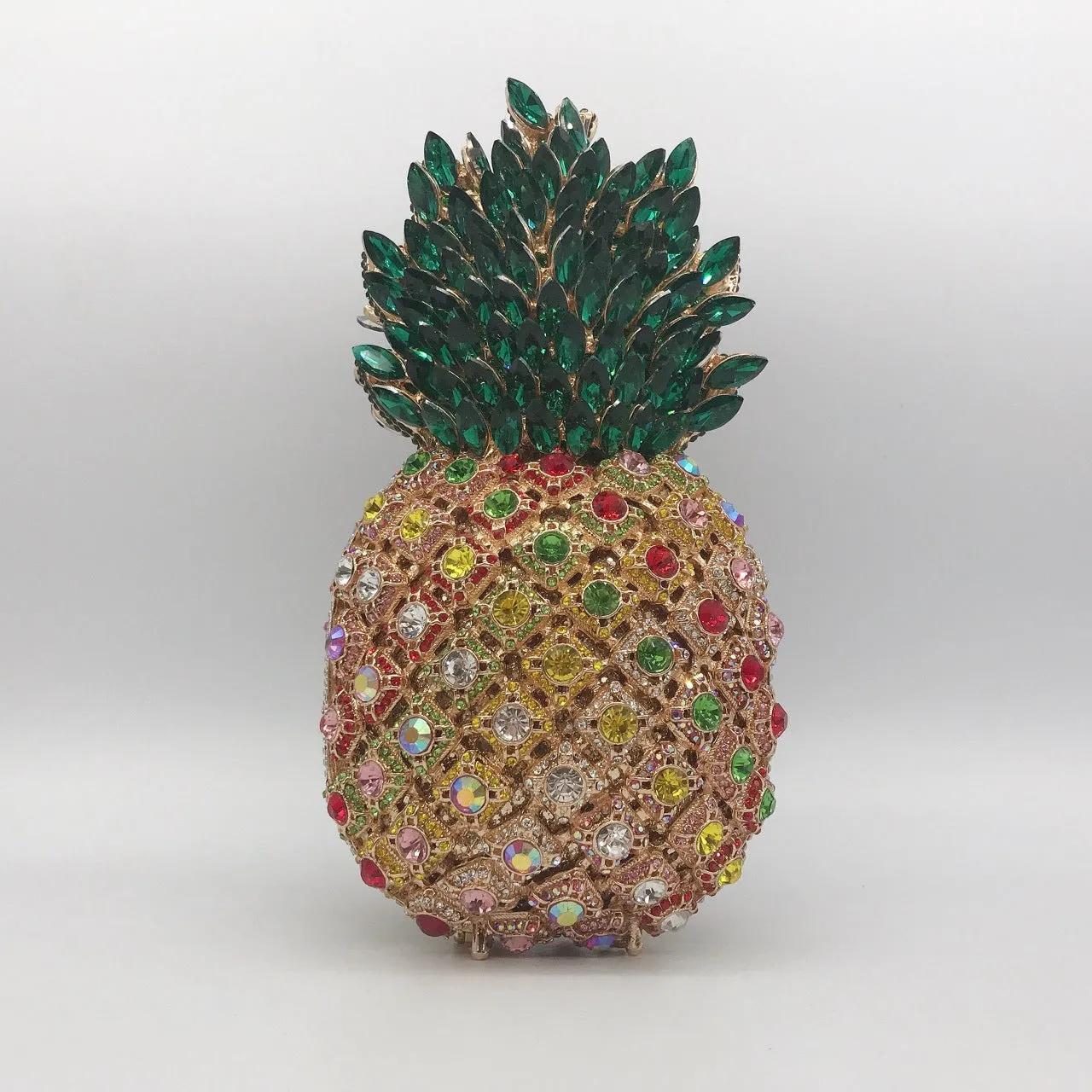 Party Gold Clutch Cute Pineapple Purse