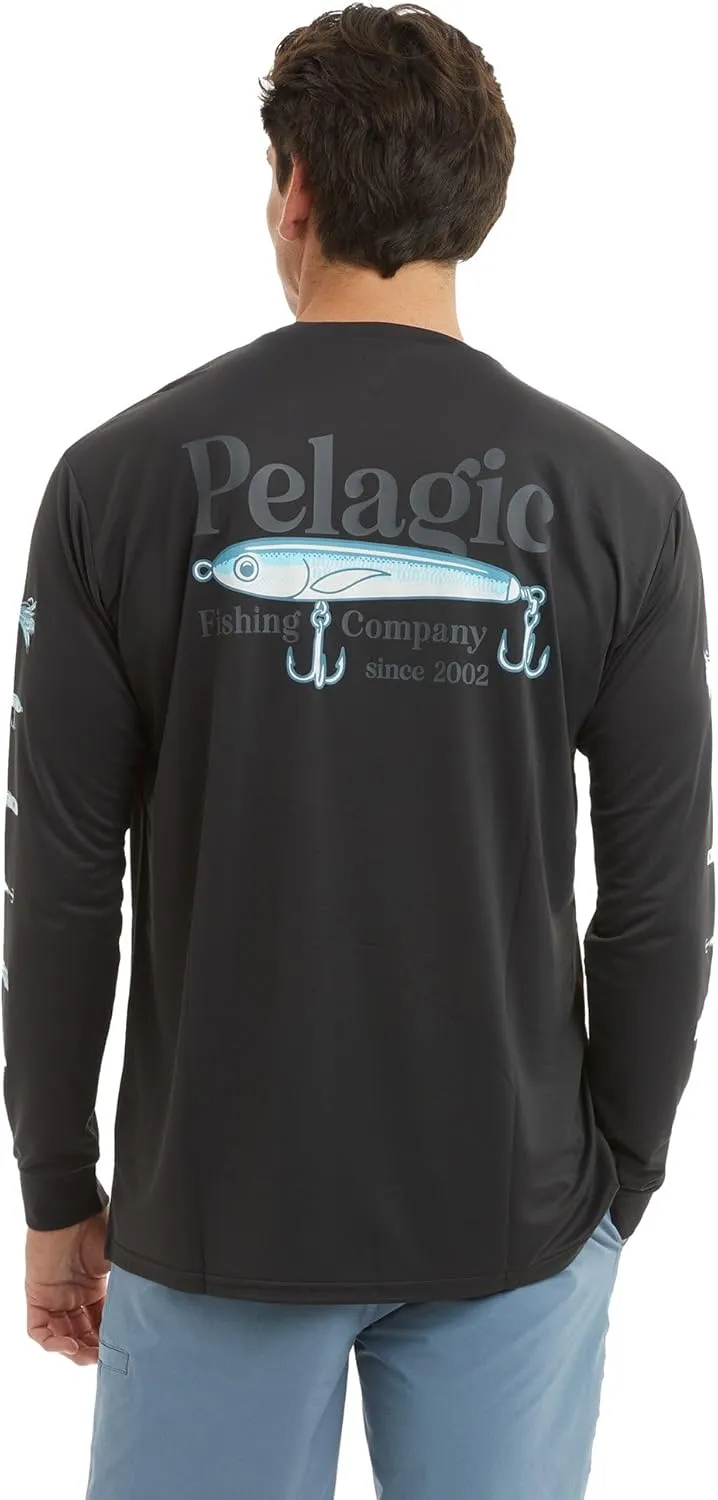PELAGIC Apparel Men's Aquatek Stick Em Fishing Shirt
