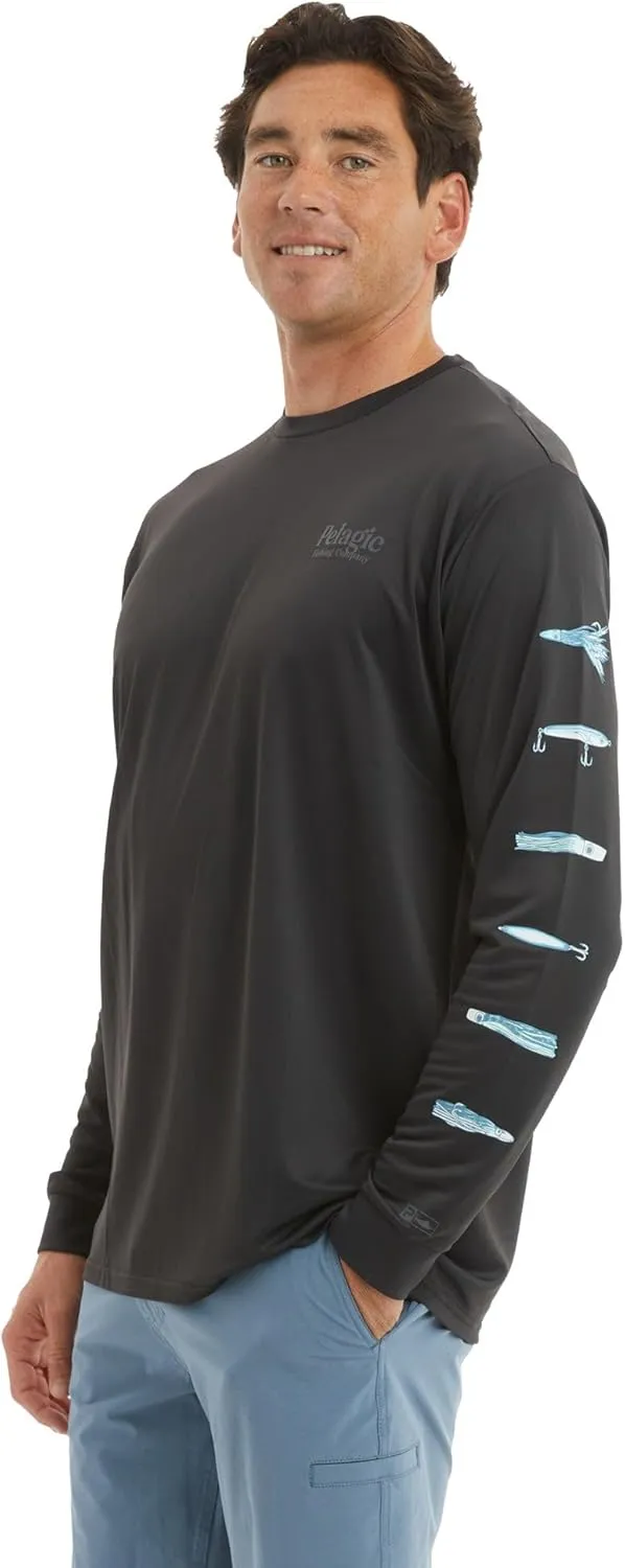 PELAGIC Apparel Men's Aquatek Stick Em Fishing Shirt