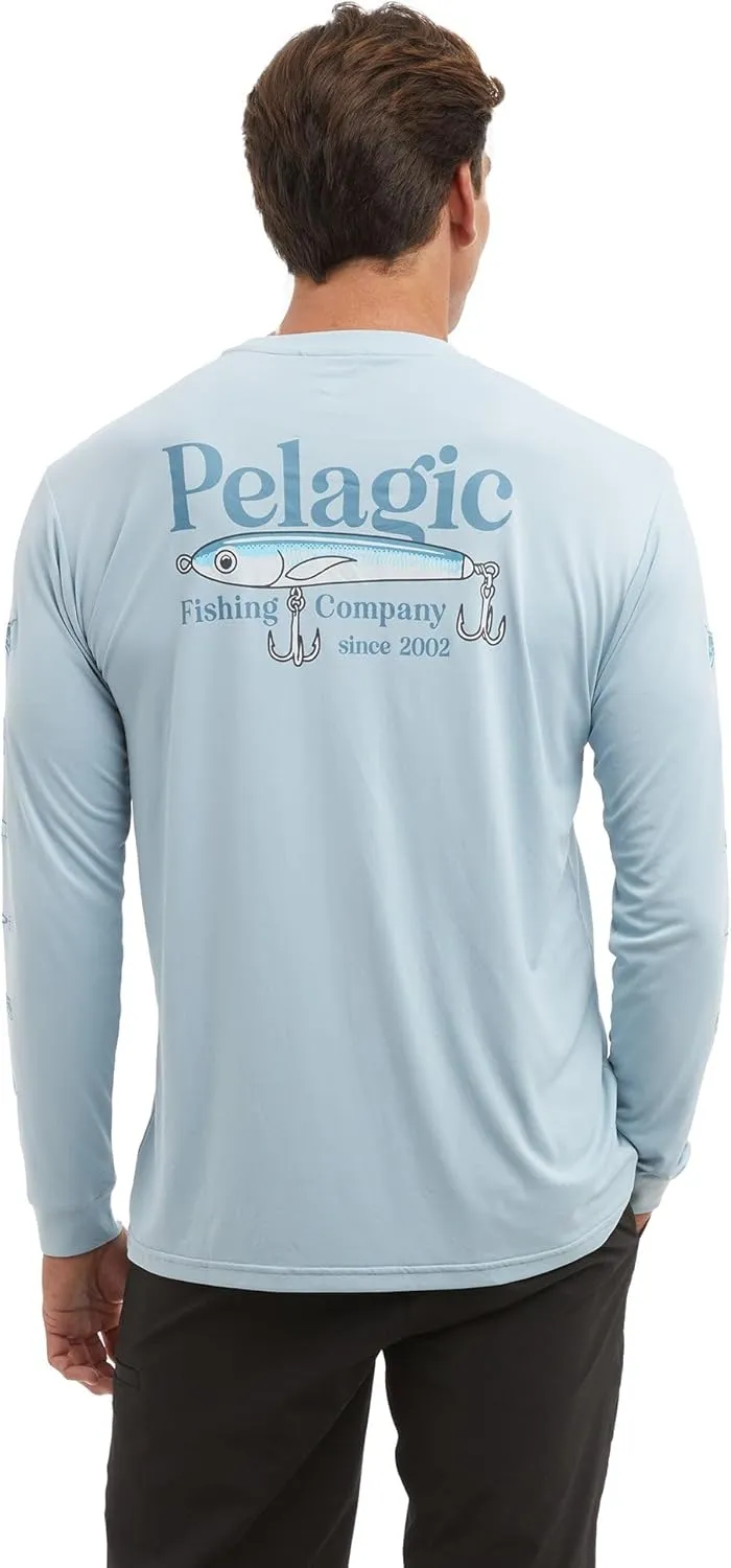 PELAGIC Apparel Men's Aquatek Stick Em Fishing Shirt