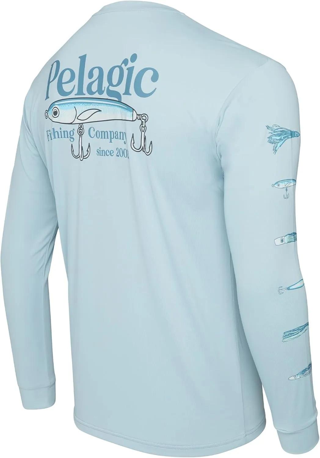 PELAGIC Apparel Men's Aquatek Stick Em Fishing Shirt