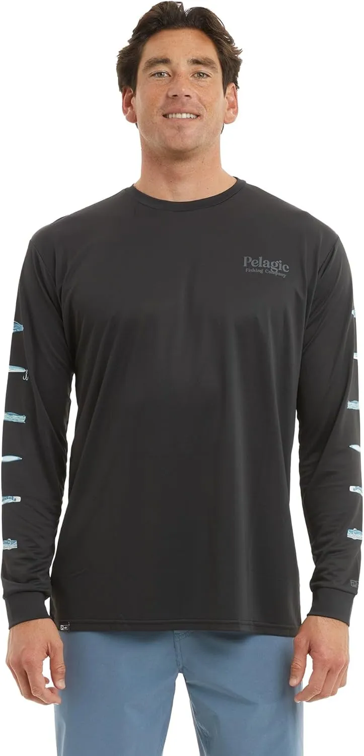 PELAGIC Apparel Men's Aquatek Stick Em Fishing Shirt