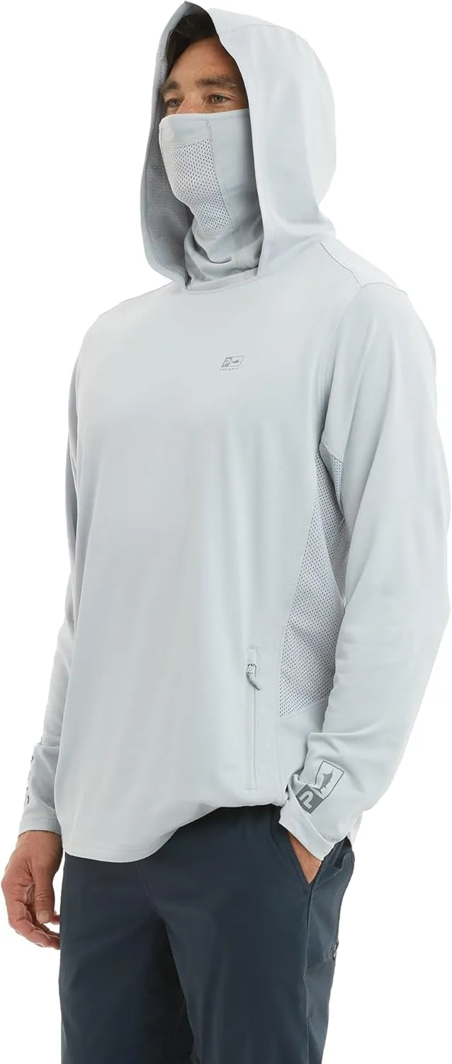 PELAGIC Apparel Men's Exo-Tech Hooded Fishing Shirt