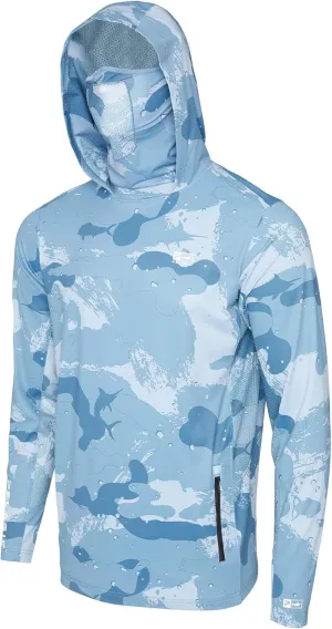 PELAGIC Apparel Men's Exo-Tech Hooded Fishing Shirt