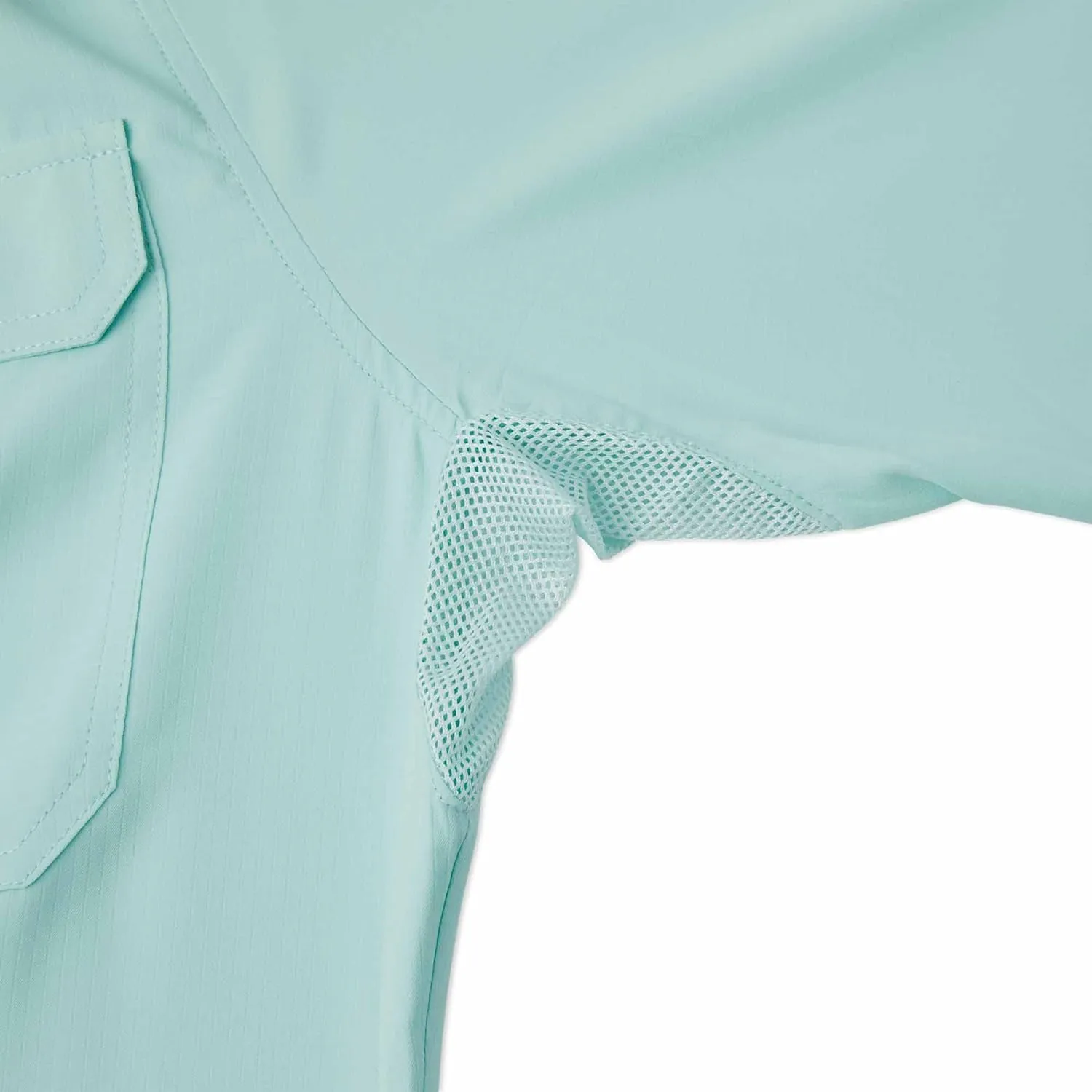 PELAGIC Women's Keys Guide Fishing Shirt, Long Sleeve, UPF 50  Protection, Ventilated and Lightweight