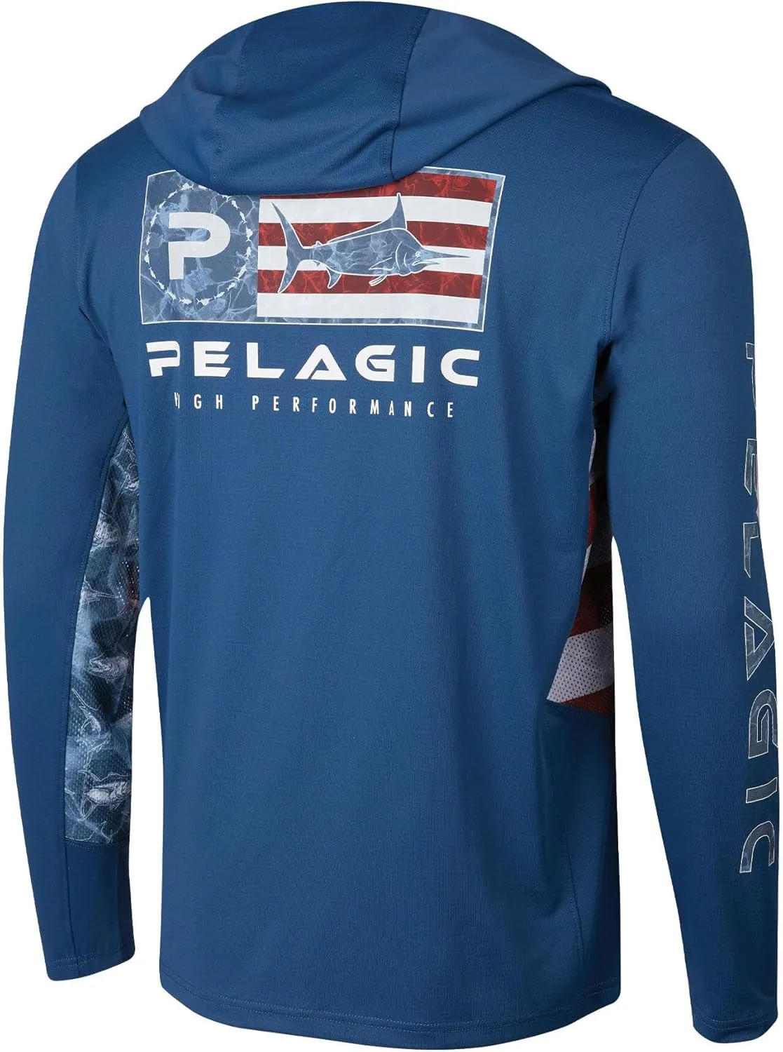 PELAGIC Youth Exo-Tech Icon Hooded Fishing Shirt
