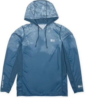 PELAGIC Youth Vaportek Hooded Fishing Shirt