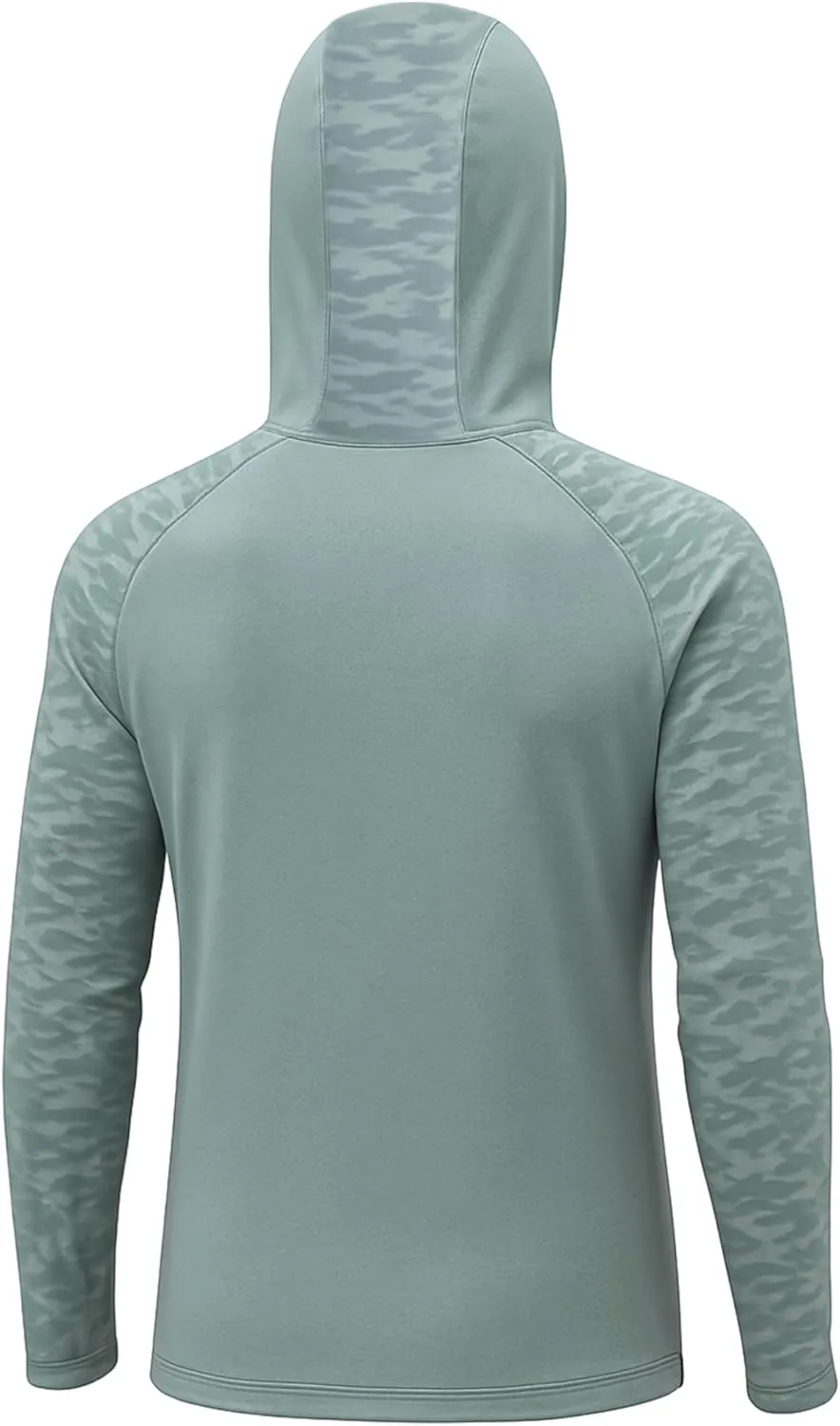 Permethrin Insect Repellent Mens Athletic Hoodies Long Sleeve Fishing Shirts SPF 50  UV Sun Shirt Protection Rash Guard