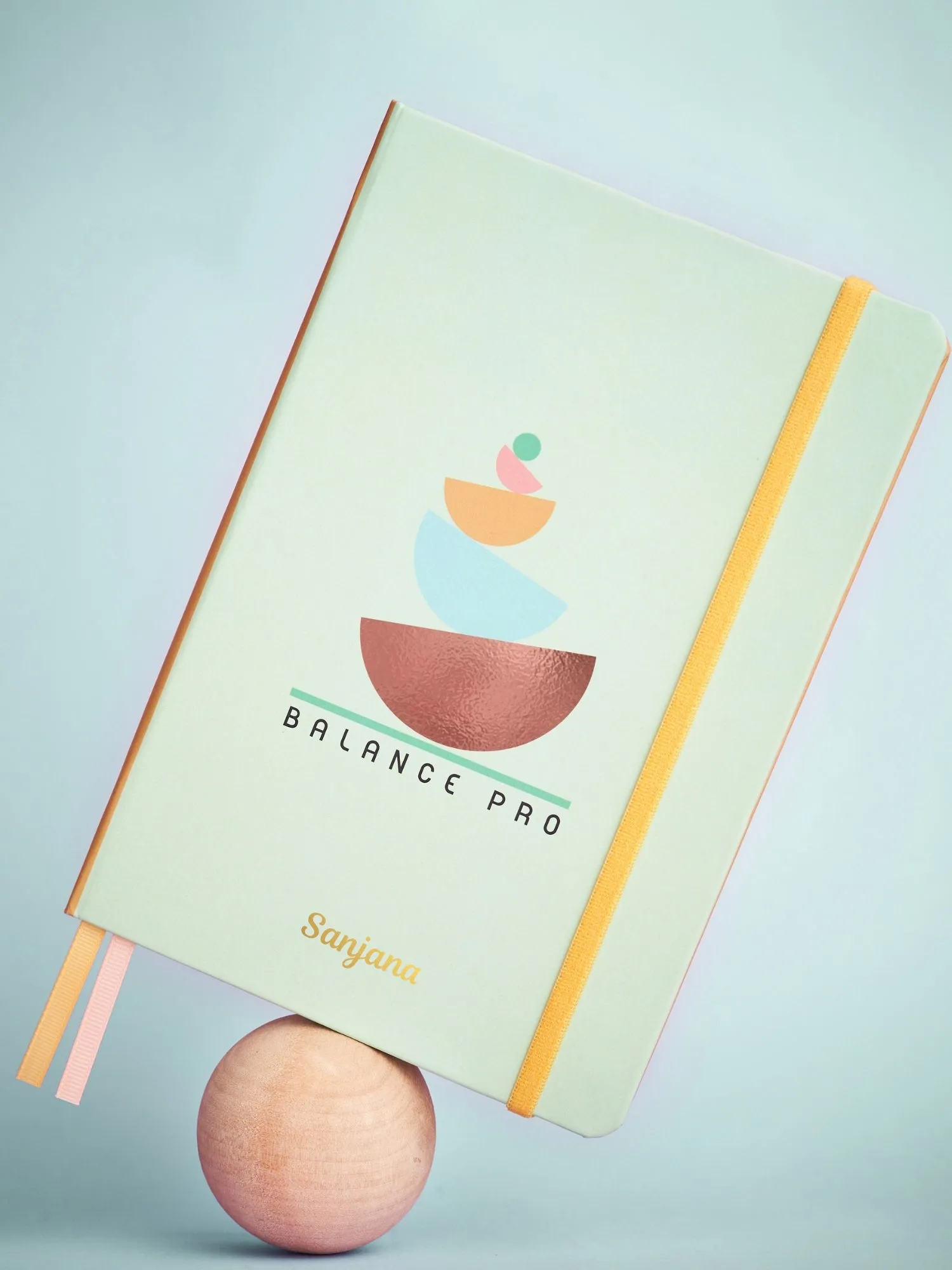 Personalized A5 Undated Work-Life Balance Planner - Balance Pro