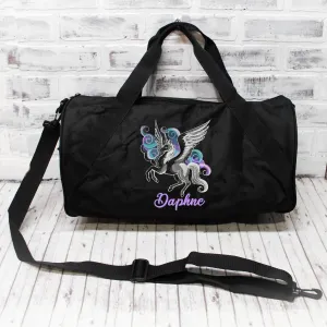 Personalized Pegasus Duffle or Tote Bag
