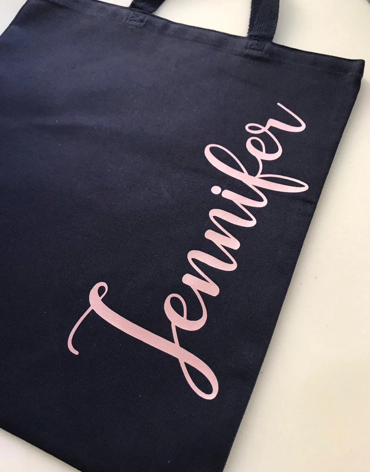 Personalized Tote Bags, Bridesmaid Gift Bag, Custom Canvas Tote