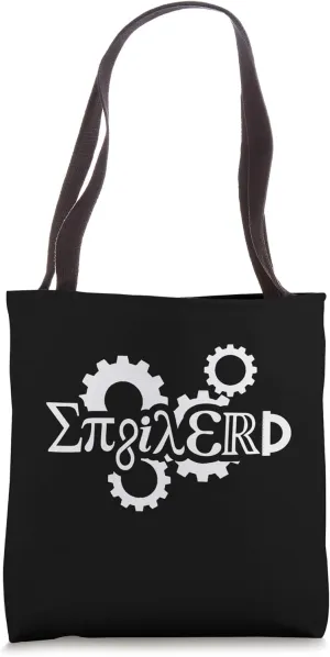 Pi Day Enginerd Engineer Mechanical Gear Tote Bag