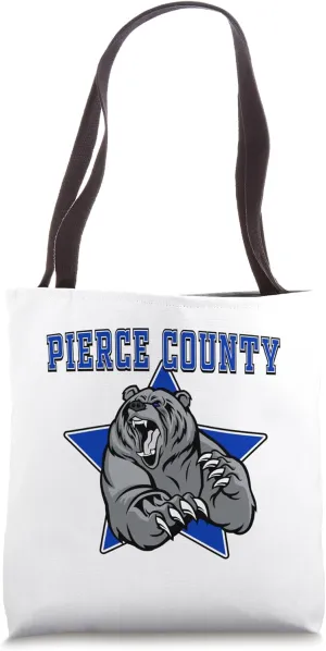 Pierce County Bears High School Team Spirit Tote Bag
