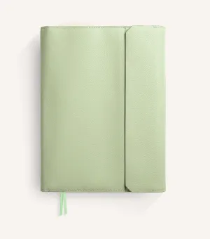 Pistachio—A5s Leather Wirebound