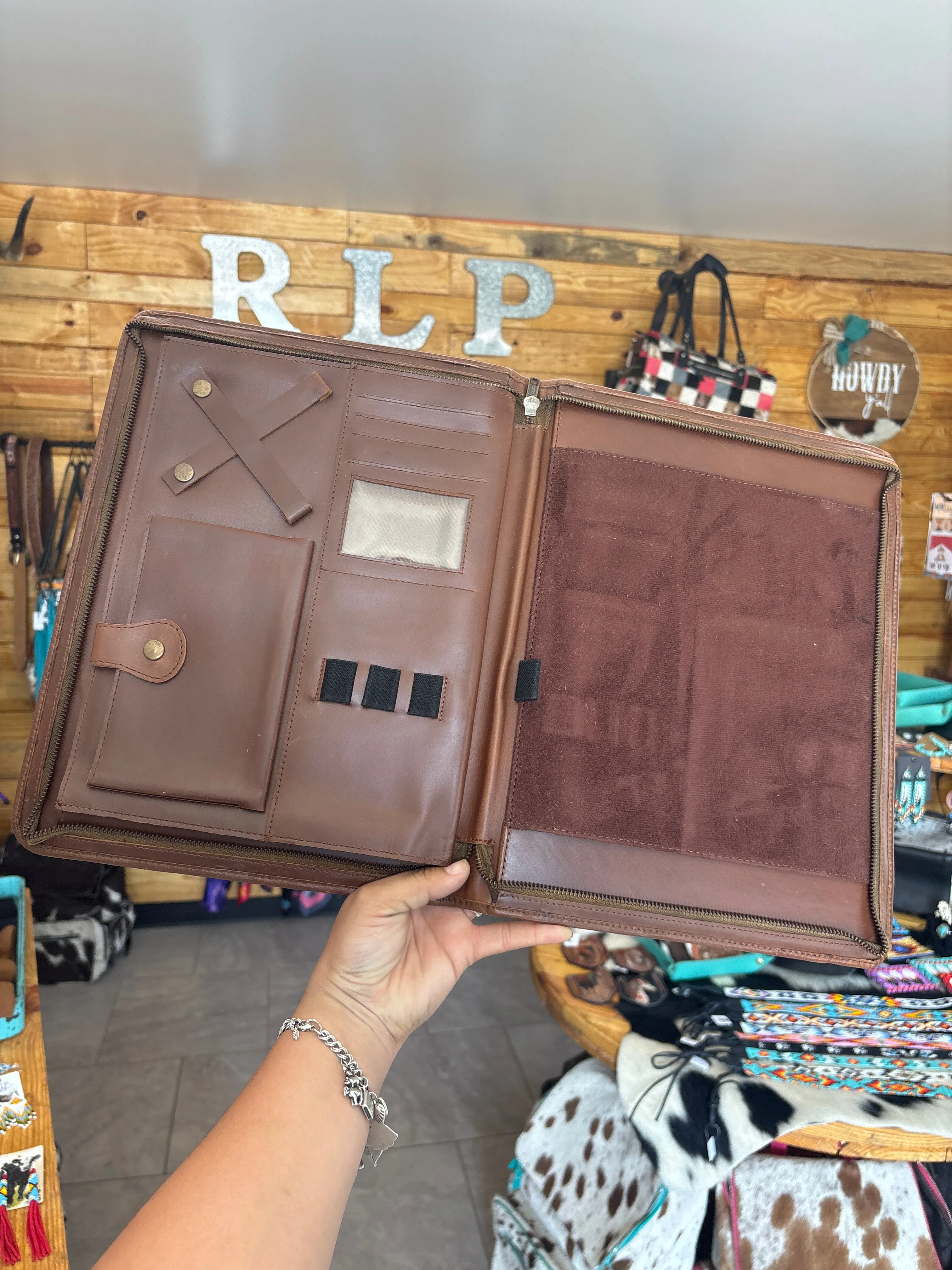 Plain Leather Planner