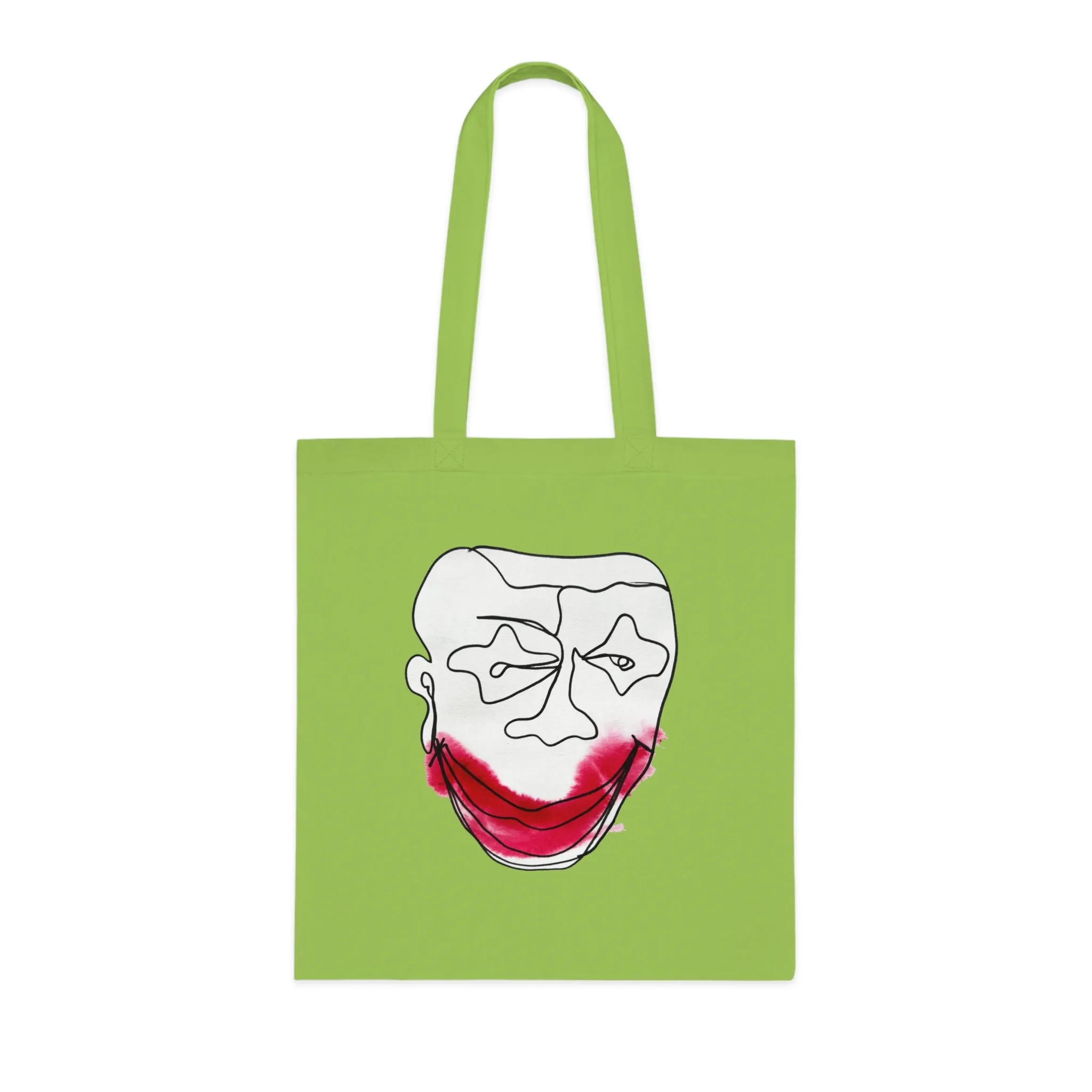 Poisonous Laugh - Versatile 100% Cotton Tote: Vibrant Colors, Light & Practical