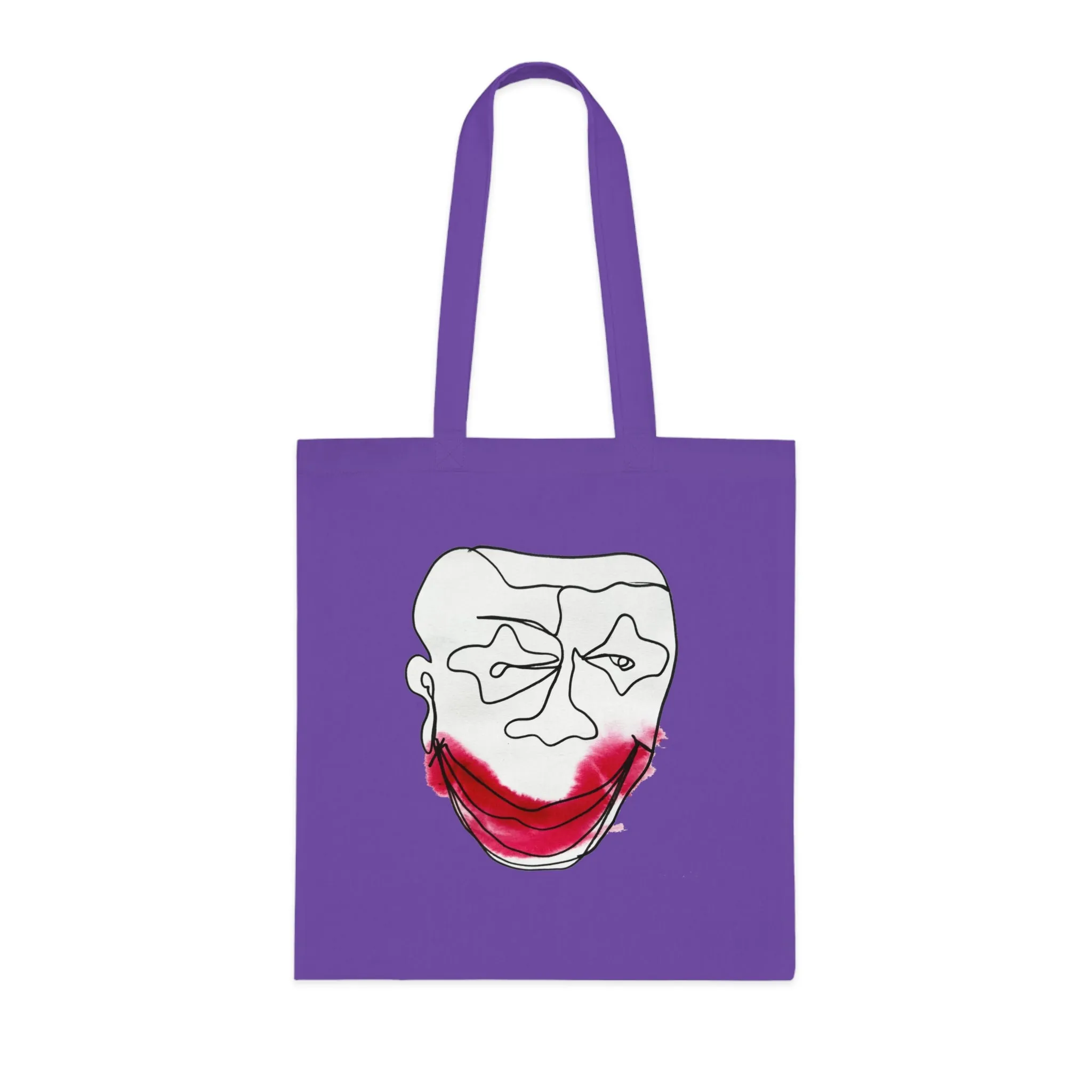 Poisonous Laugh - Versatile 100% Cotton Tote: Vibrant Colors, Light & Practical
