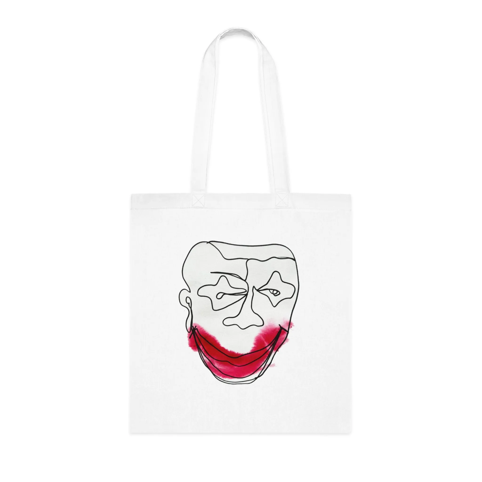 Poisonous Laugh - Versatile 100% Cotton Tote: Vibrant Colors, Light & Practical