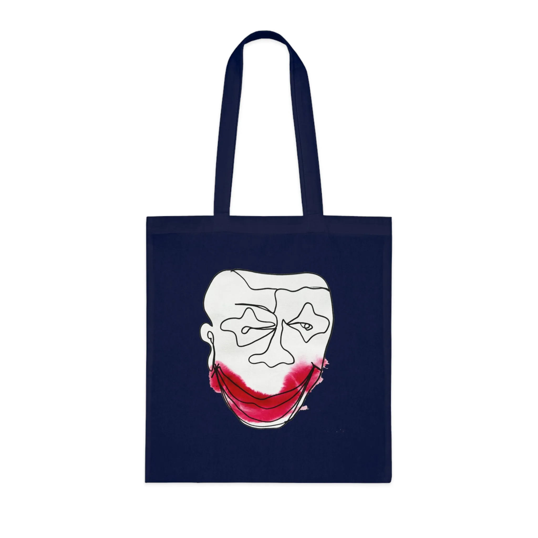 Poisonous Laugh - Versatile 100% Cotton Tote: Vibrant Colors, Light & Practical
