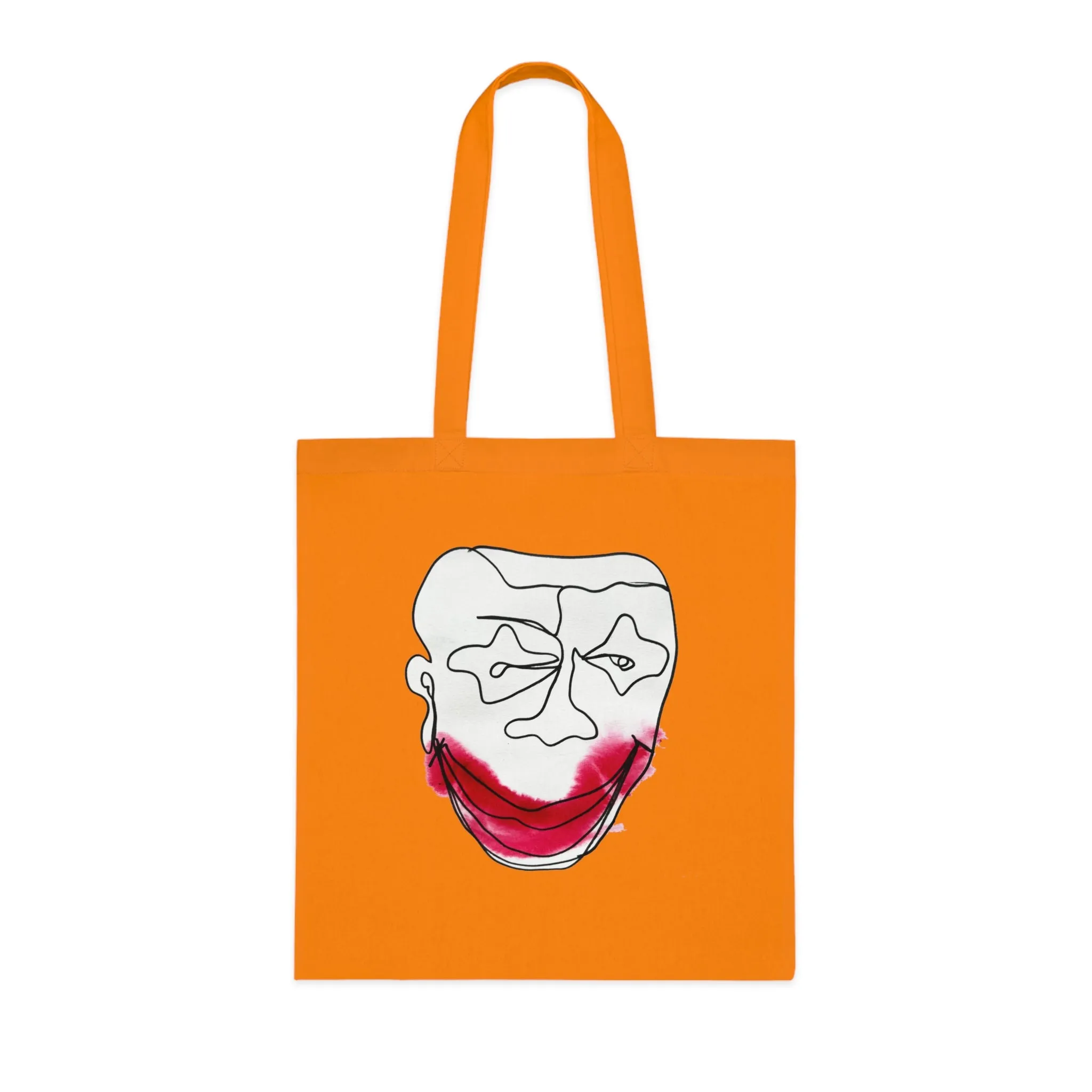 Poisonous Laugh - Versatile 100% Cotton Tote: Vibrant Colors, Light & Practical