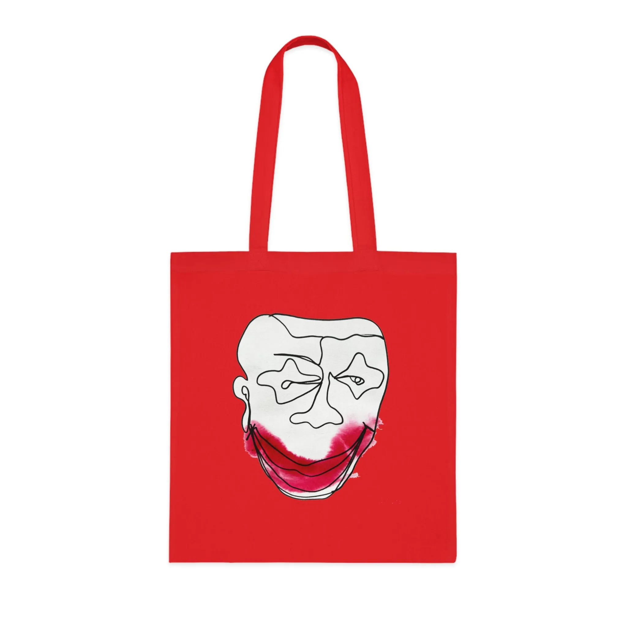 Poisonous Laugh - Versatile 100% Cotton Tote: Vibrant Colors, Light & Practical