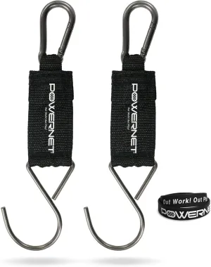 PowerNet Dugout Organizers, Softball & Baseball Bat Fence Rack, Multi-Clip Gear Hanger, Two Fence Hooks or Dugout Bundle, Baseball Coaching Accessories, Baseball Equipment Dugout Organizer with Hooks