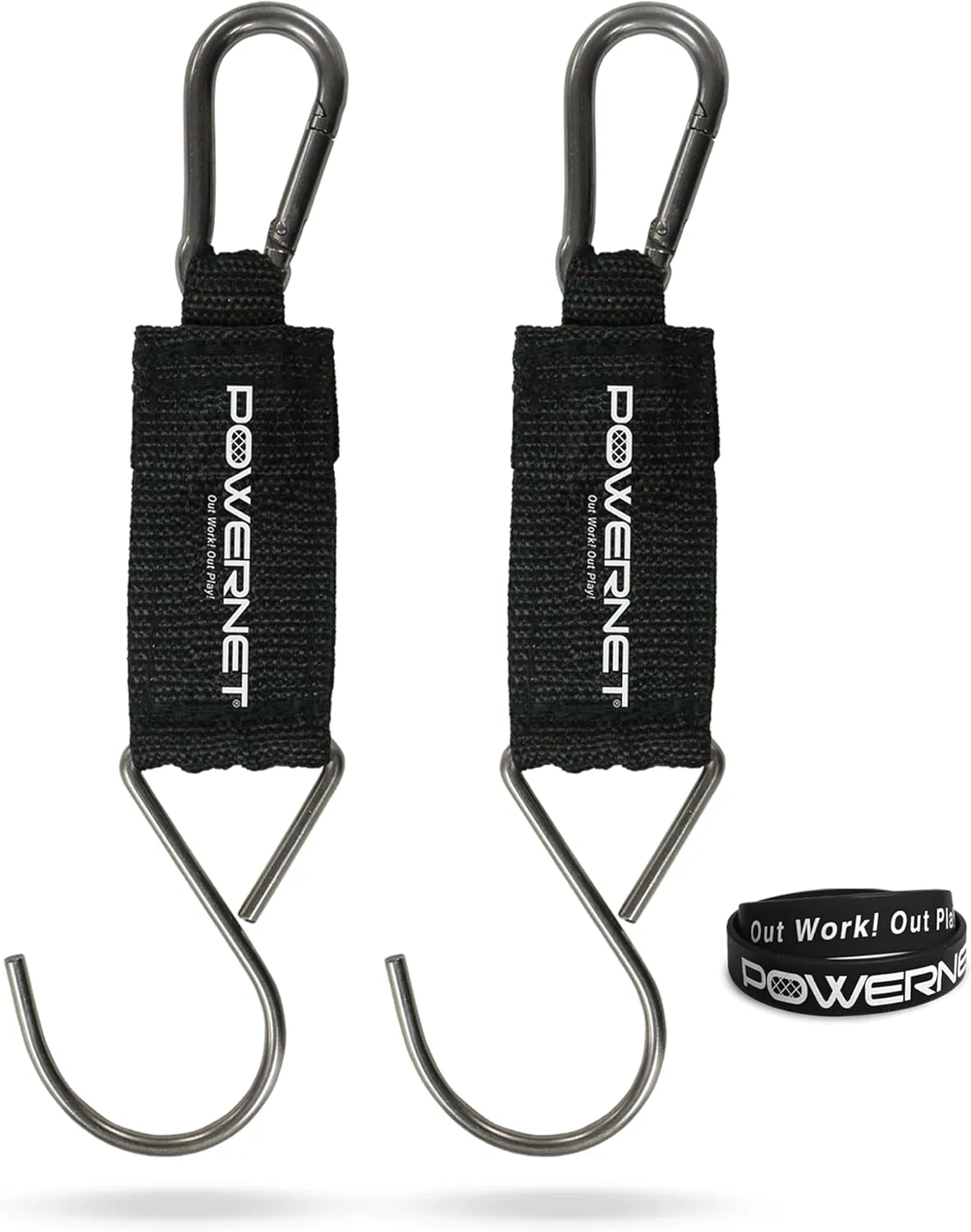 PowerNet Dugout Organizers, Softball & Baseball Bat Fence Rack, Multi-Clip Gear Hanger, Two Fence Hooks or Dugout Bundle, Baseball Coaching Accessories, Baseball Equipment Dugout Organizer with Hooks