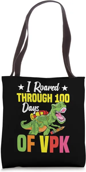 Prekindergarten VPK Teacher I Roared Squad VPK Team Tote Bag