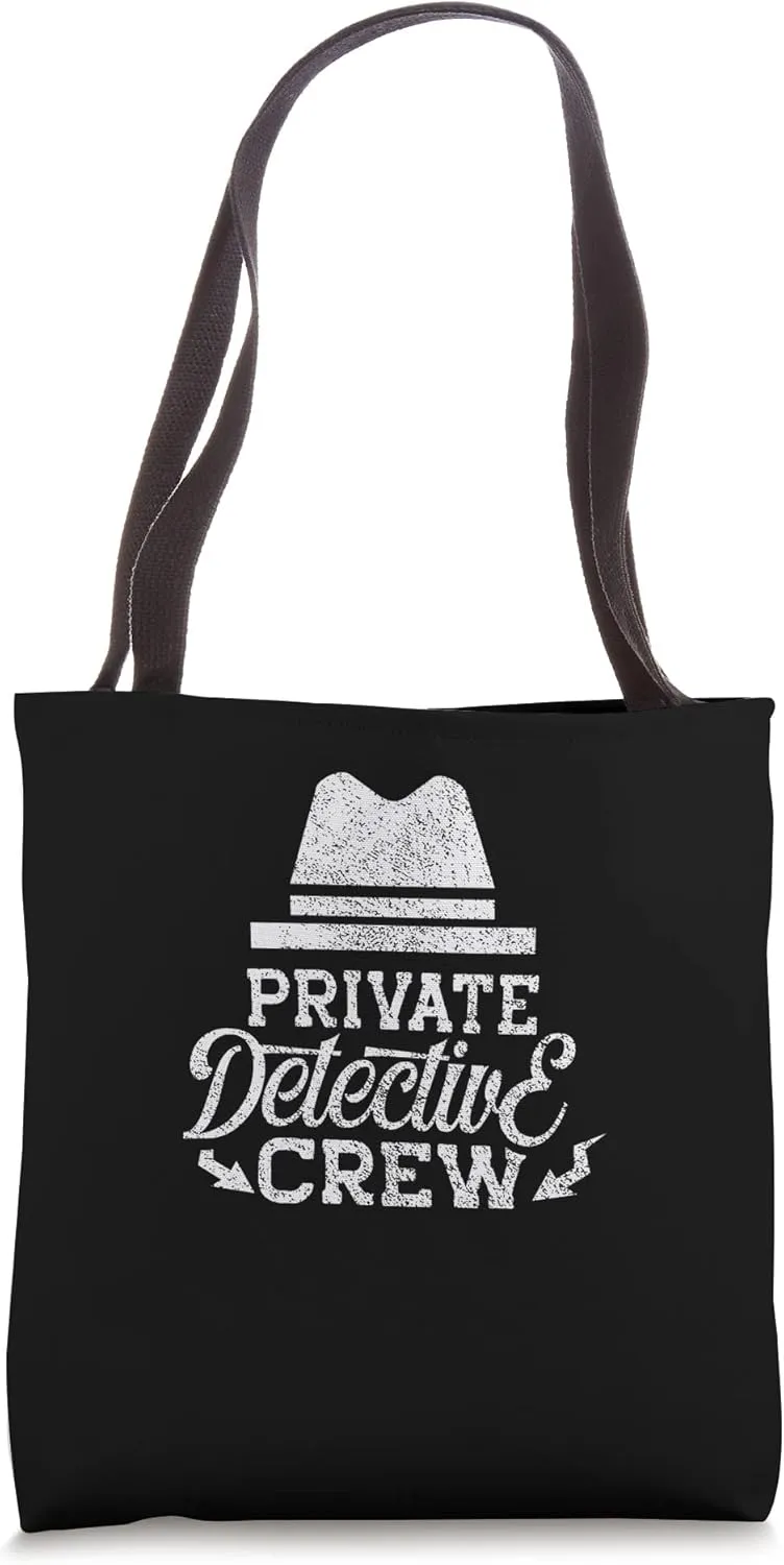 Private Detective Team Investigator Spy Observation Tote Bag