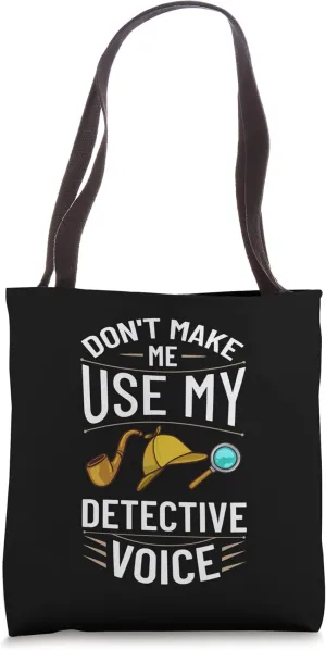 Private Investigator Detective Espionage Office Training Tote Bag