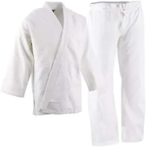 Professional Kimono - Heavyweight Karate Canvas Uniform - 100% Advanced Cotton Karate Gi 12 oz Adult and Kids White