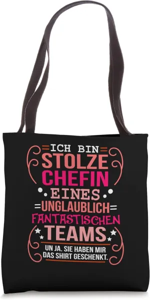 Proud Chefin Team Company Anniversary Company Superiority Tote Bag