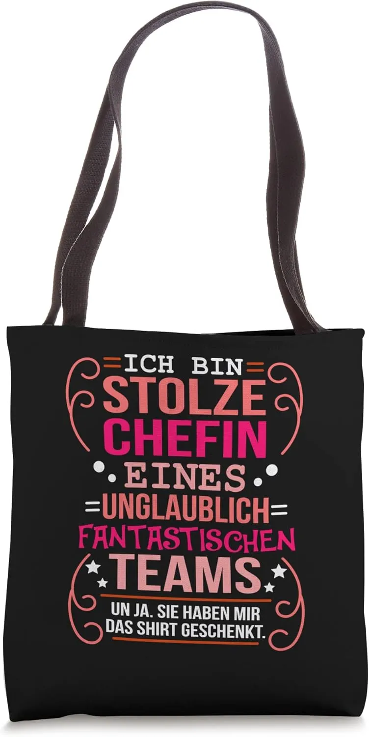 Proud Chefin Team Company Anniversary Company Superiority Tote Bag