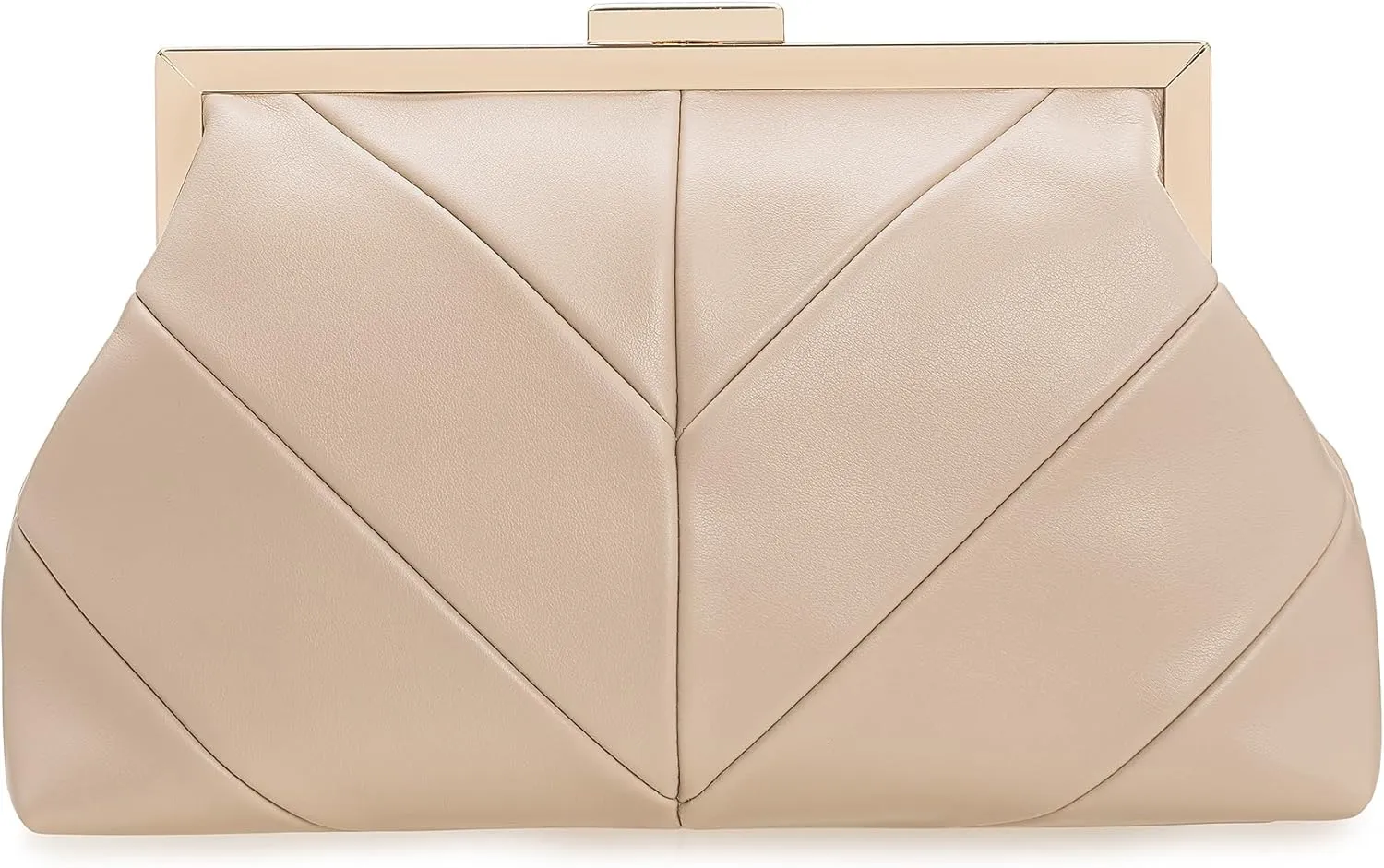 PU Clutch Purse for Women Dressy Evening Bag Formal Handbag for Wedding, Prom, Cocktail Party