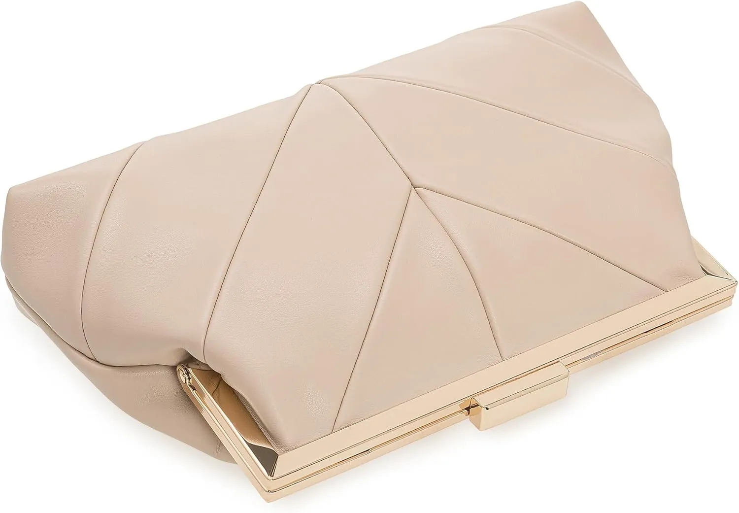 PU Clutch Purse for Women Dressy Evening Bag Formal Handbag for Wedding, Prom, Cocktail Party