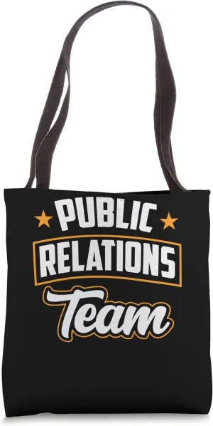 Public Relations Team Profession Job Pr Manager Tote Bag
